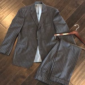 hugo boss 3 button suit